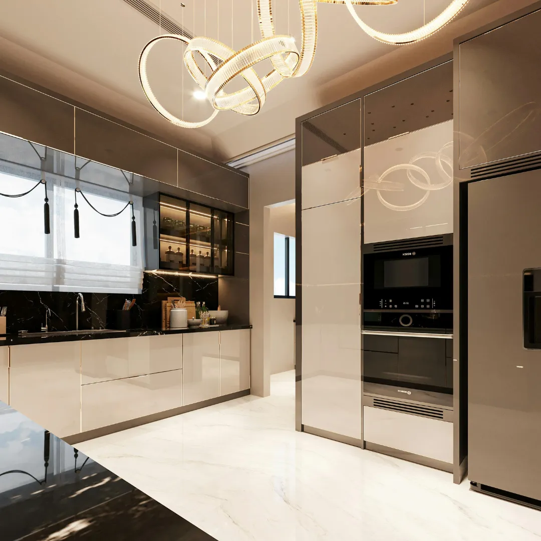 Luxury finishes and fixtures used for residential home renovation and upgrades