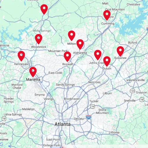 Areas We Proudly Serve by BuiltWell Group