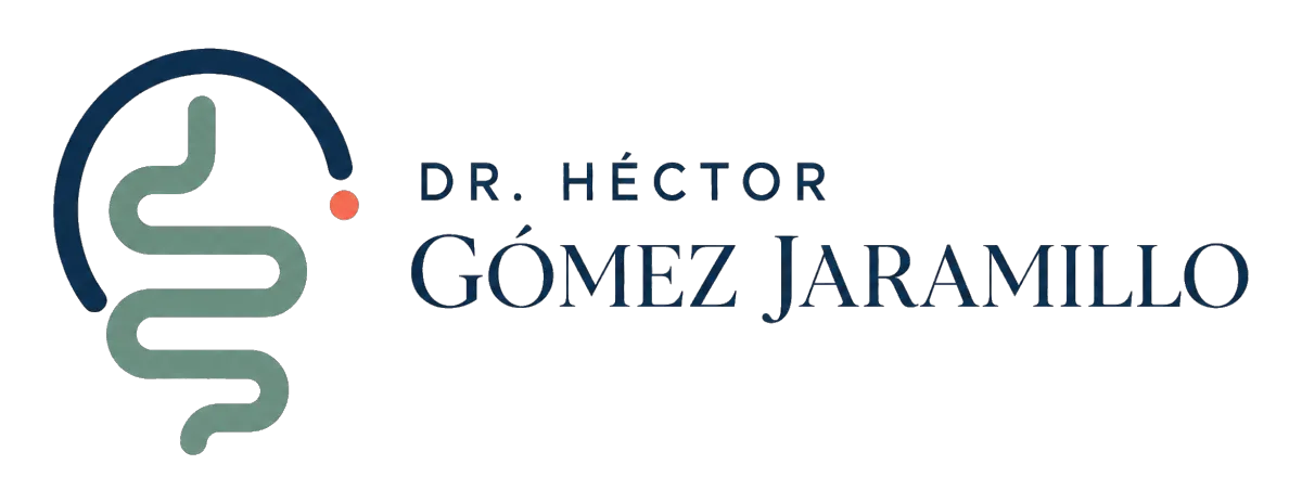Logo del Dr. Héctor Gómez Jaramillo, gastroenterólogo y endoscopista en Cuernavaca