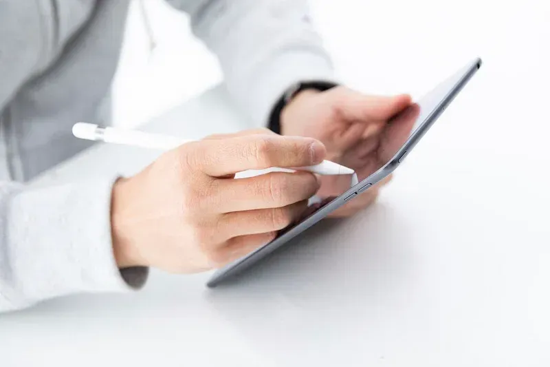 white security camera