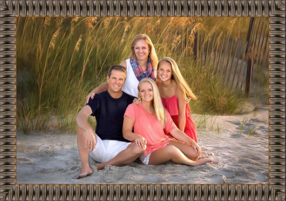 hilton head photographer, hilton head family beach portrait