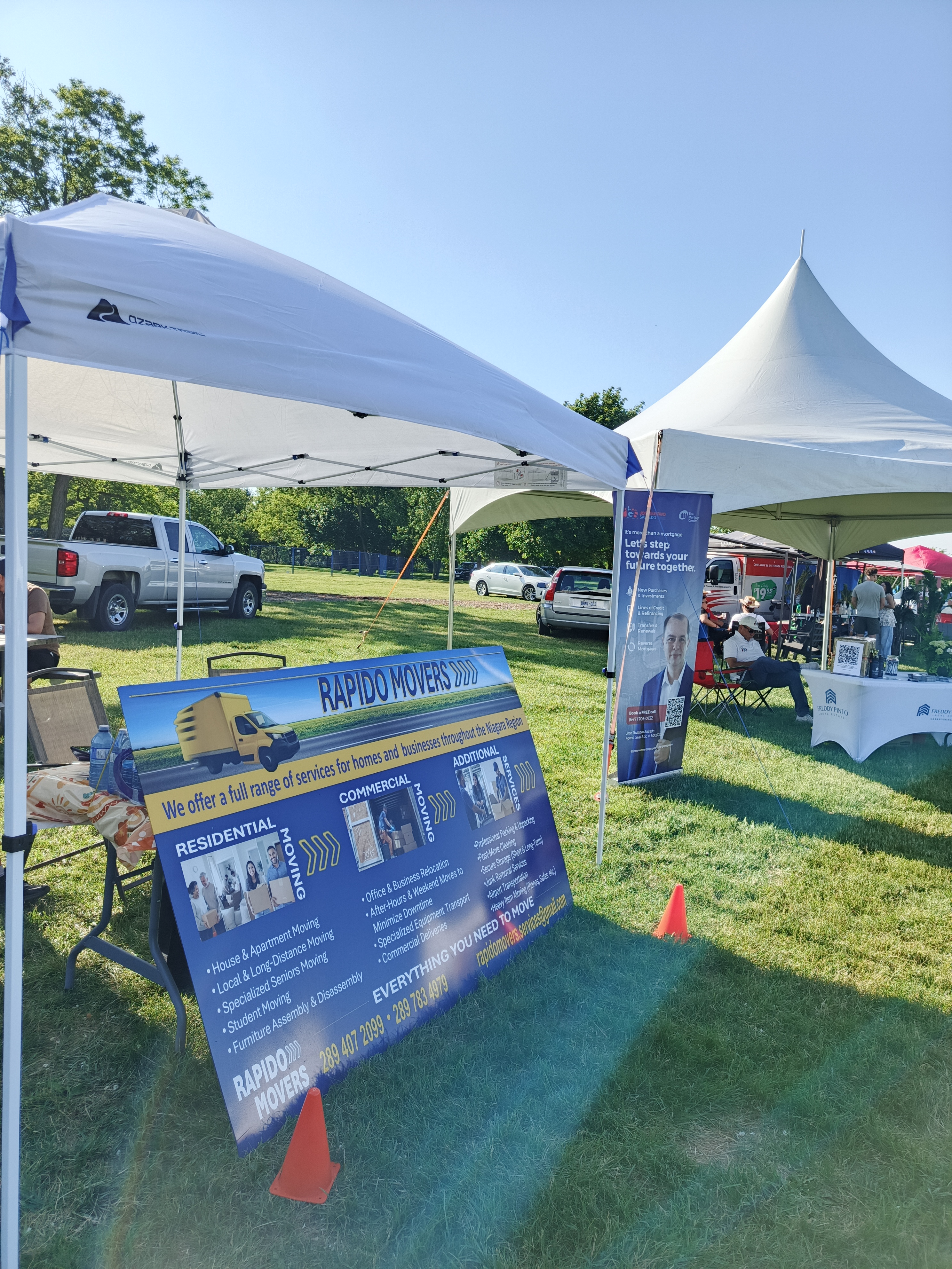 Rapido Movers proudly supported a local cultural fair as a sponsor, celebrating community, diversity, and connection across the Niagara Region.
