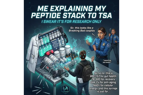 How to Travel With Peptides Without Getting the Pablo Escobar Treatment