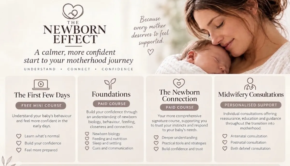 mother and newborn baby