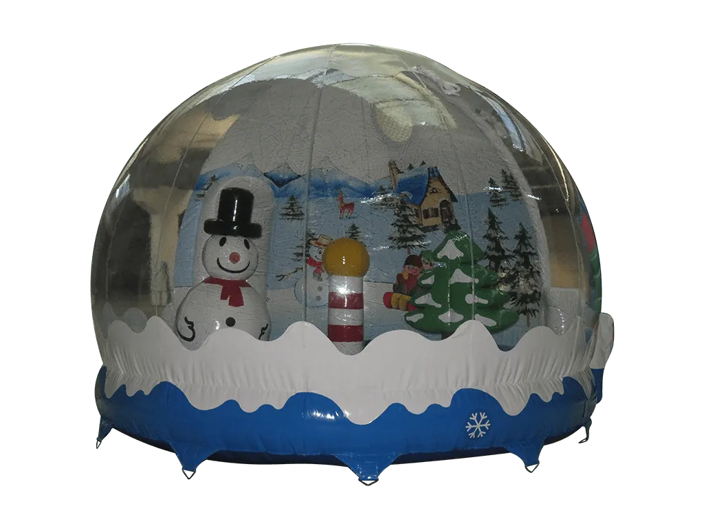 Christmas Snow Globe Bouncer