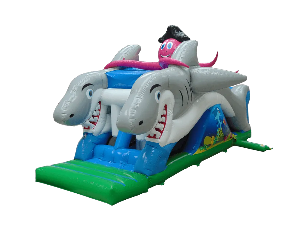 Shark With Octopus Obstacle Course