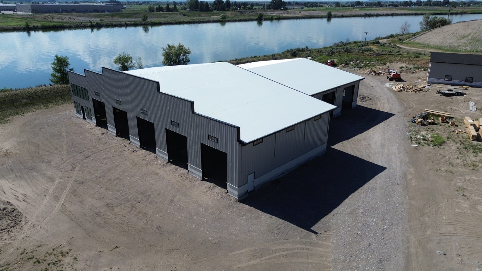 Durable pre-engineered metal building designed by Caldwell Metal Buildings