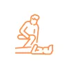 Icon symbolizing chiropractor-designed support for natural movement and flexibility