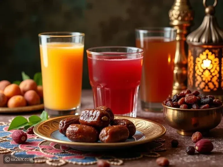 مشروبات رمضانية تقليدية تعكس تراث الشعوب