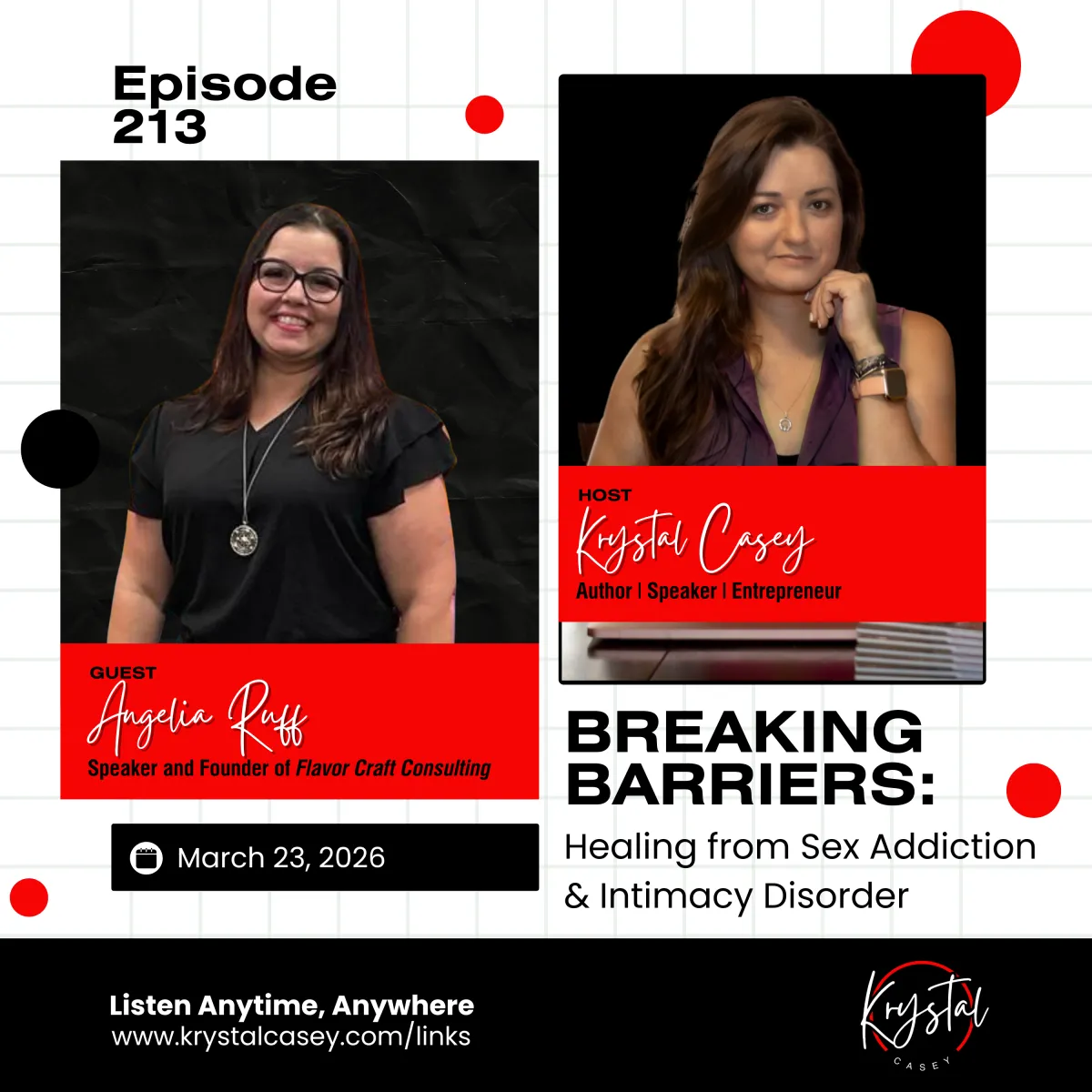 Breaking Barriers: Healing from Sex Addiction and Intimacy Disorder (Featuring: Angie Ruff)