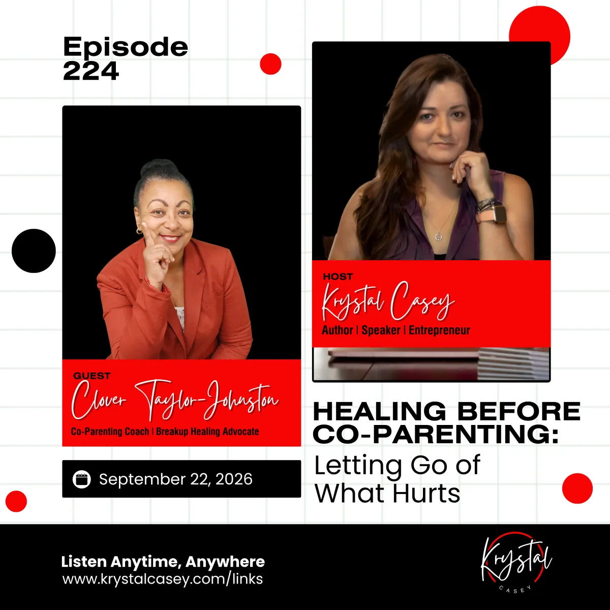 Healing Before Co-Parenting: Letting Go of the Hurt