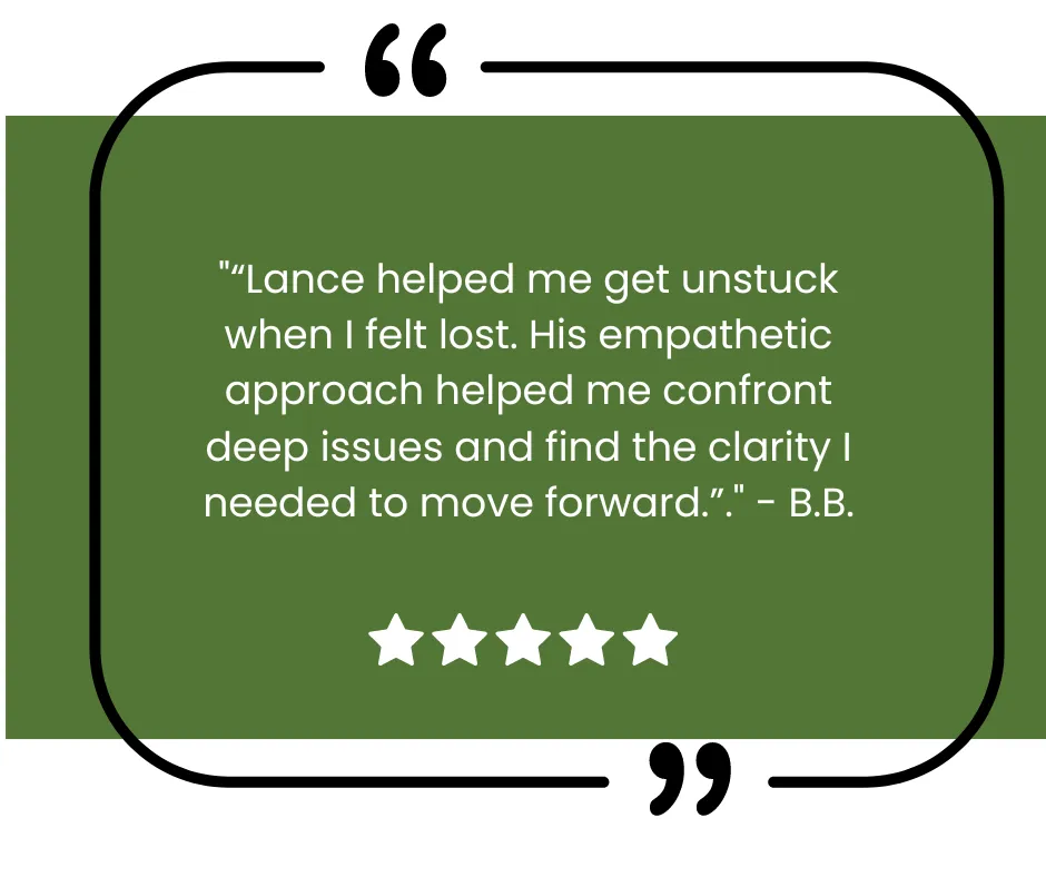 Men's Therapy Testimonial 2 - Inner Fire Therapy