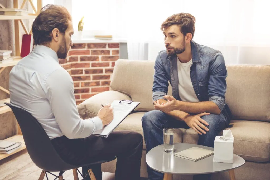 Therapy Session for Men in Colorado at Inner Fire Therapy