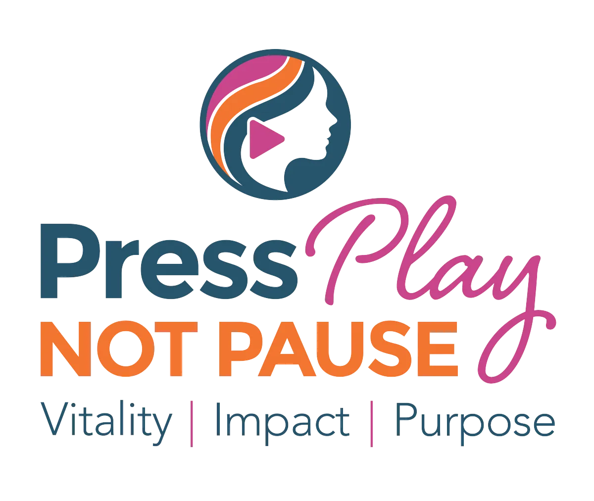 Press Play Not Pause logo