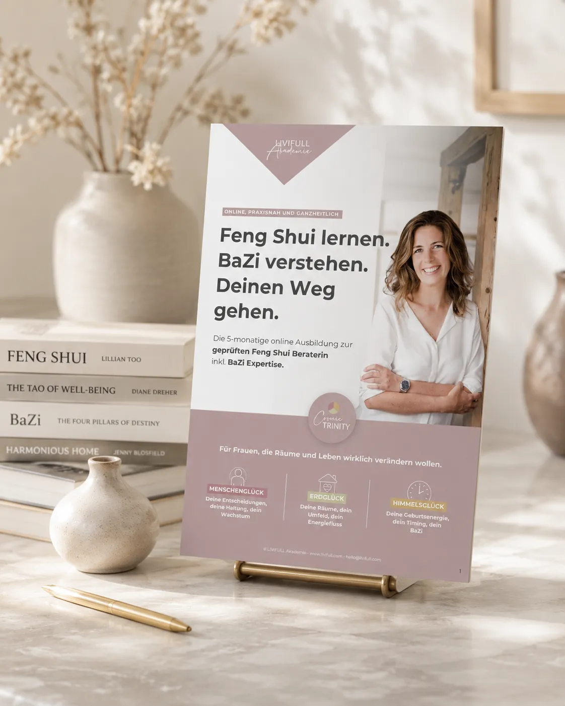 Feng Shui Infobroschüre Mockup