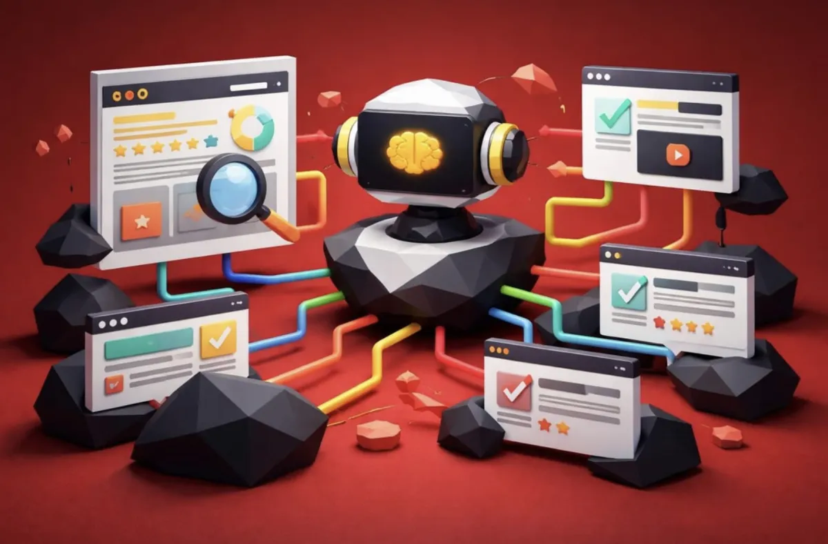 SEO optimized strategy for AI search in 2026, focusing on AI Overviews, schema markup, and content structure.