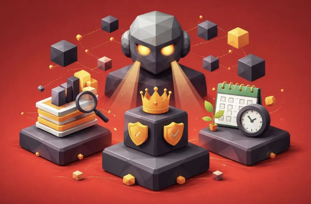 Search Engine Optimization 2026 concept showing AI-driven search results, schema signals, and rising visibility.