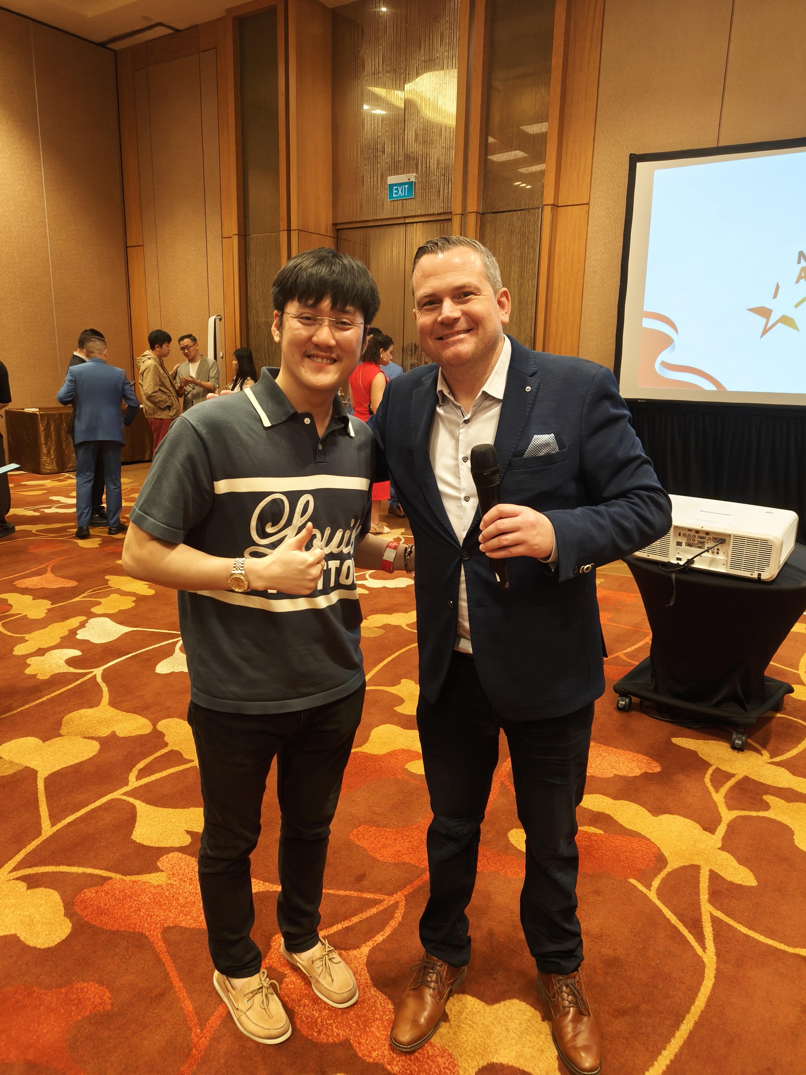 Troy Harris and Alaric Ong