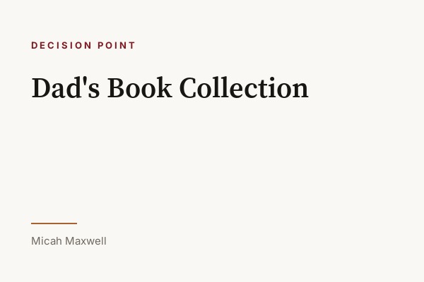Dad's Book Collection cover image