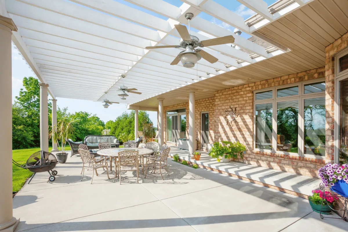 Concrete patio in San Marcos, CA