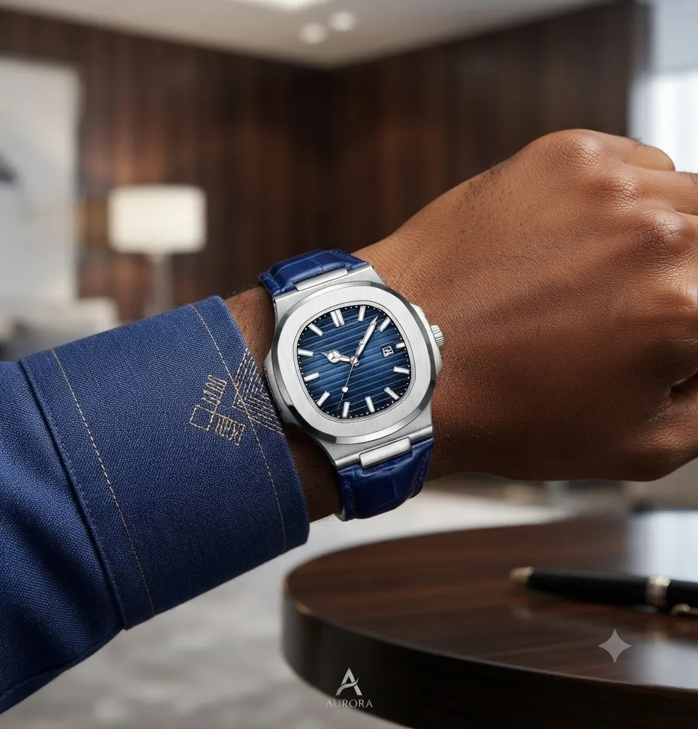 Serilat Blue Quartz watch product photo