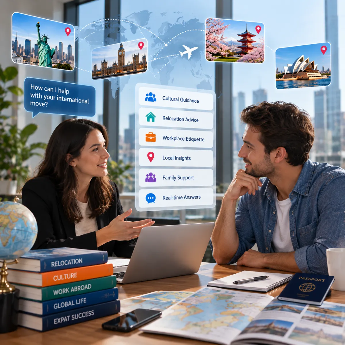 On-Demand Support for Everyday Life Abroad