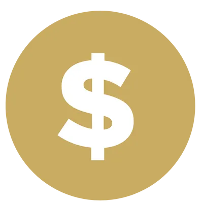Dollar icon indicating clearing of money blocks as part of Strategic Business Alignment