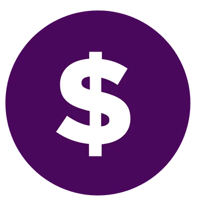 Dollar symbol icon used to highlight the cost of not doing transformational work as an impact entrepreneur