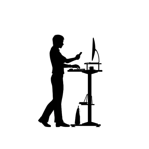 Standing Worker png
