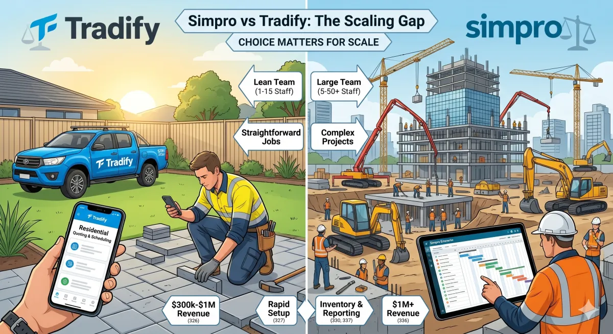 Simpro vs Tradify: Which Job Management Software Is Right for Your Business?