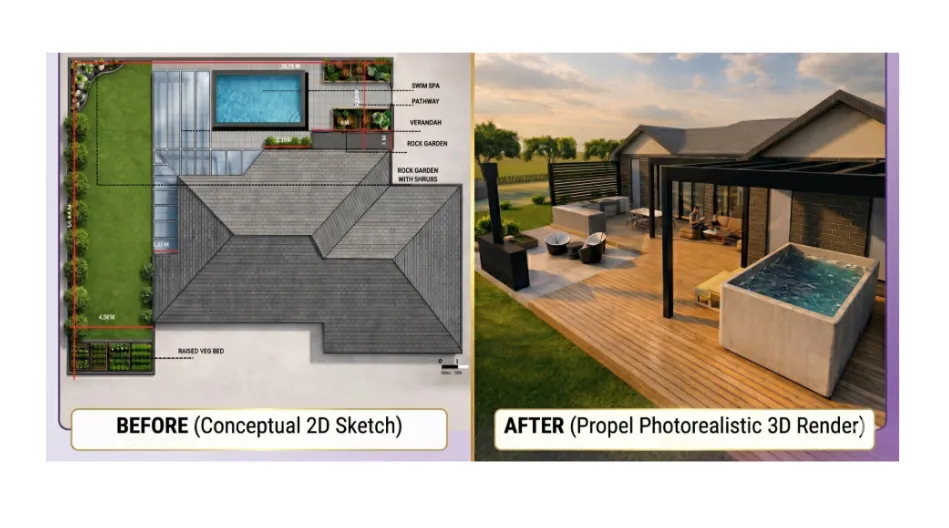 How 3D Renders Are Helping Australian Builders and Landscapers Win Bigger Jobs