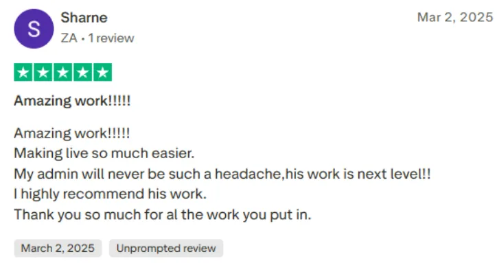 5-star review