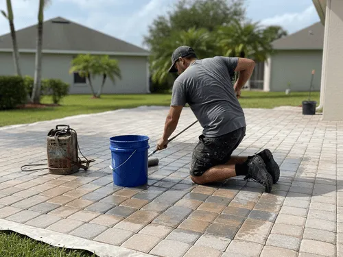Trinity, FL Paver Sanding & Sealing