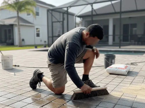 Holiday, FL Paver Sanding & Sealing