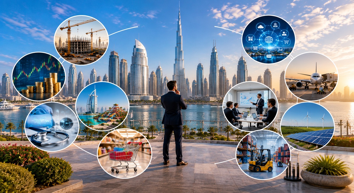 Top 10 Profitable Business Sectors in Dubai in 2026