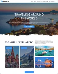 Travel Website