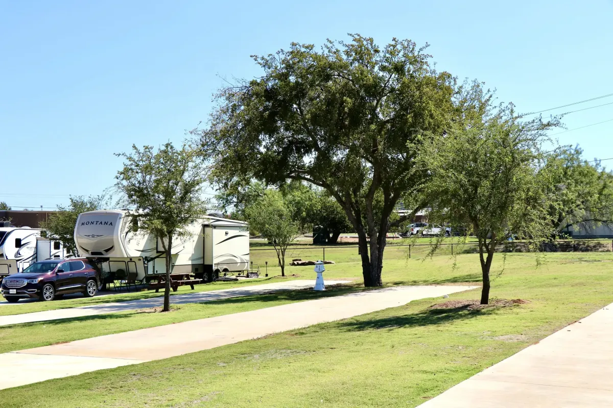 B dock at Possum Kingdom RV Resort