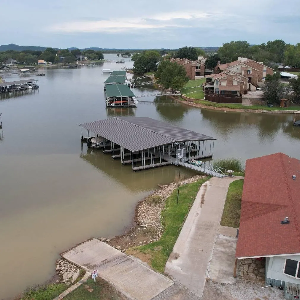 C dock at Possum Kingdom RV Resort