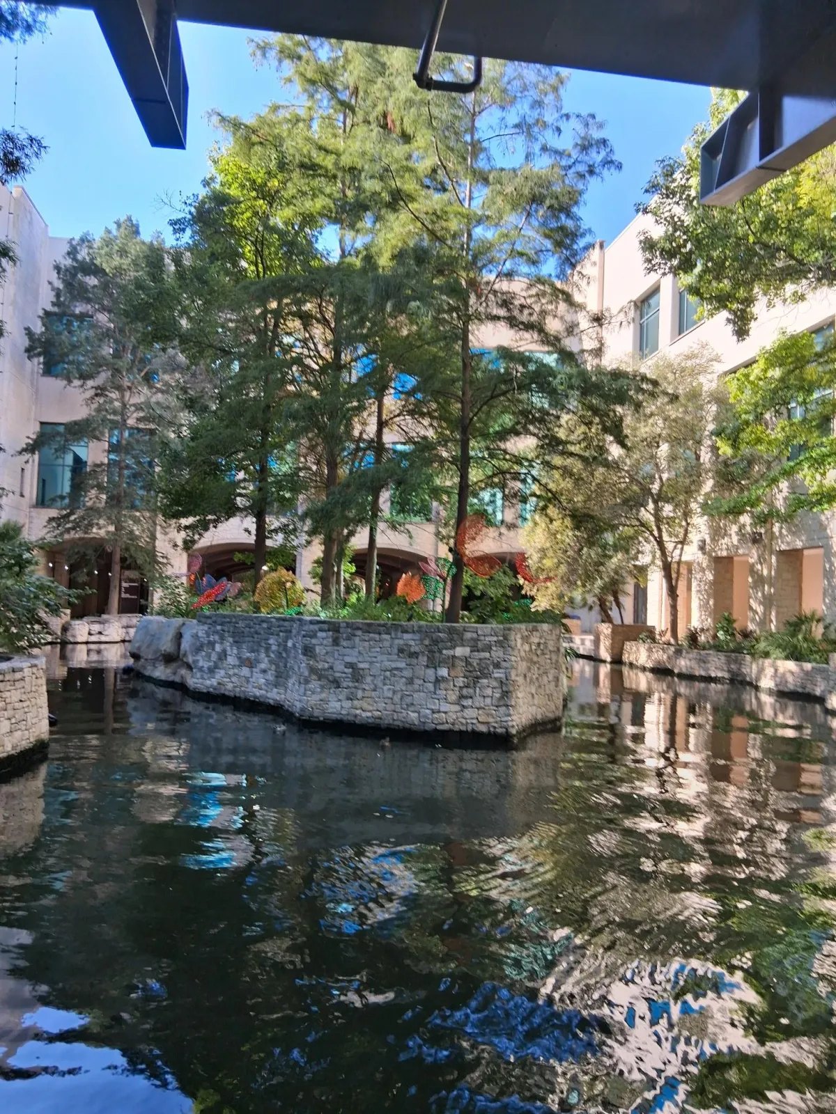 San Antonio Riverwalk under the Commerce Street bridge