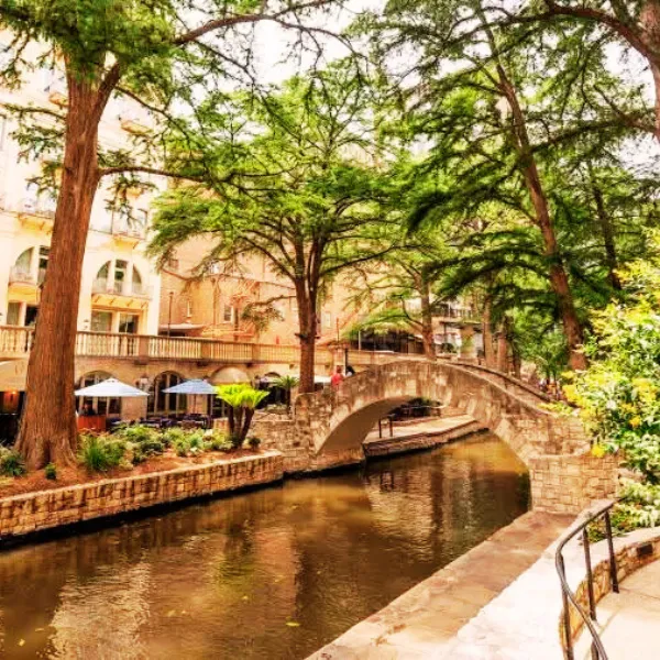 Selena's Bridge on the San Antonio Riverwalk