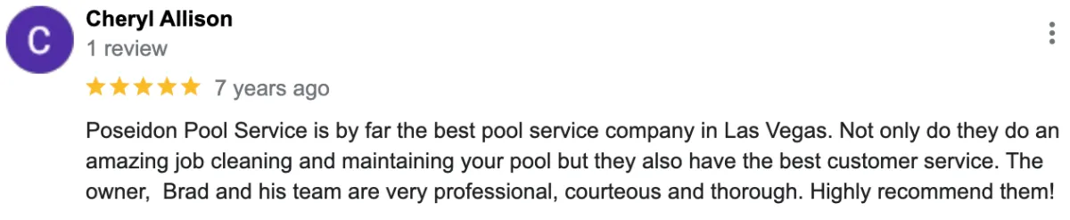 pool service