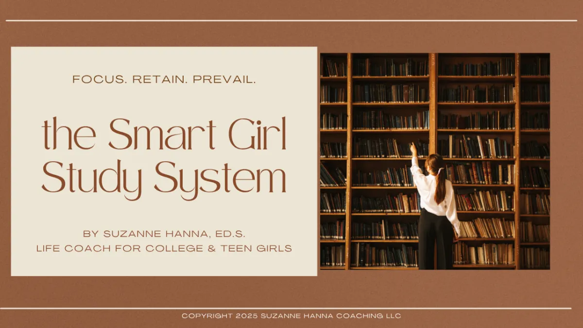 Life Coach for Teens and College Girls | Suzanne Hanna, Ed.S., ALPC