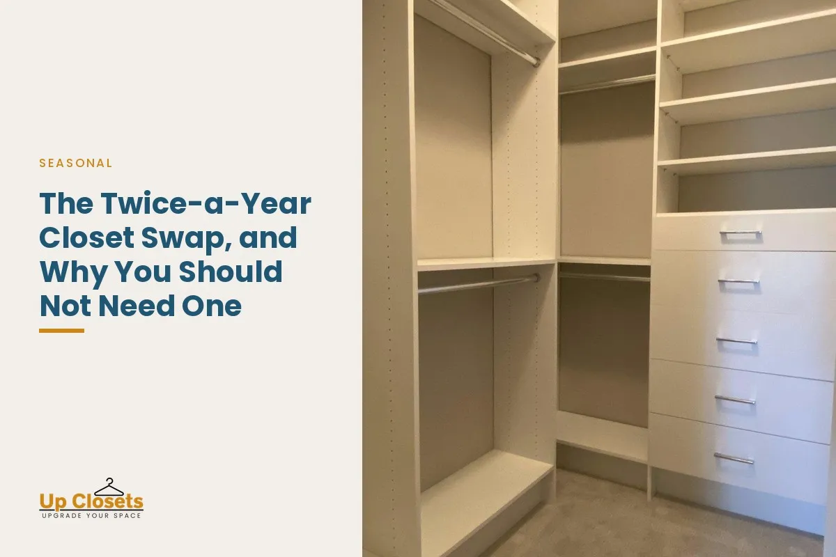 Seasonal Closet Organization, or Design It Out