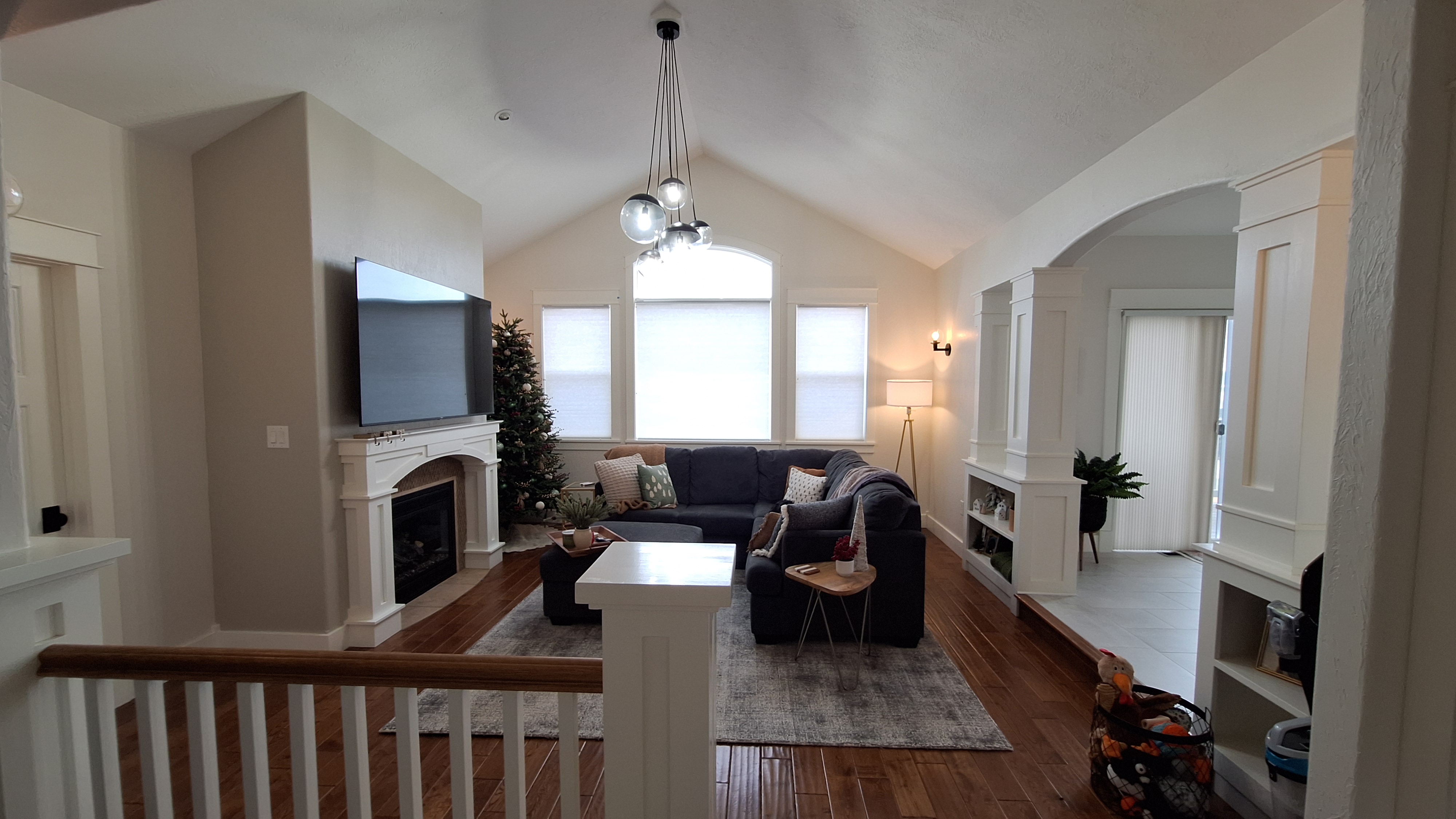 Repainted Living room