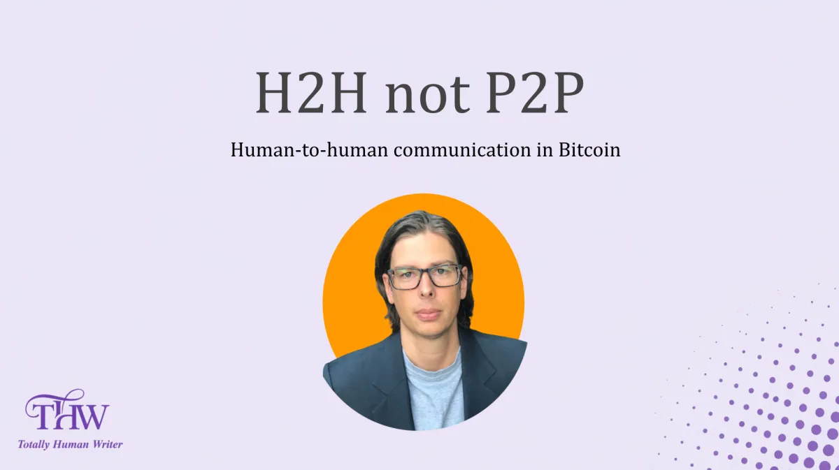 Human-to-human communication