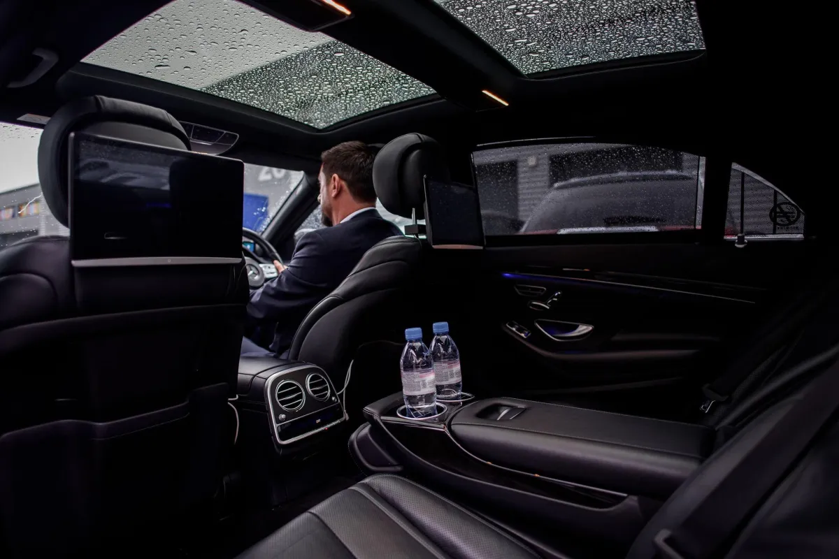 luxe taxi interieur