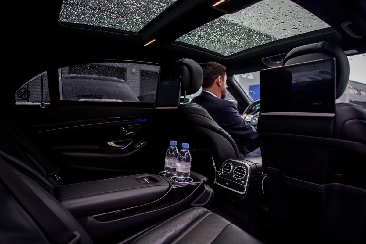 luxe taxi interieur
