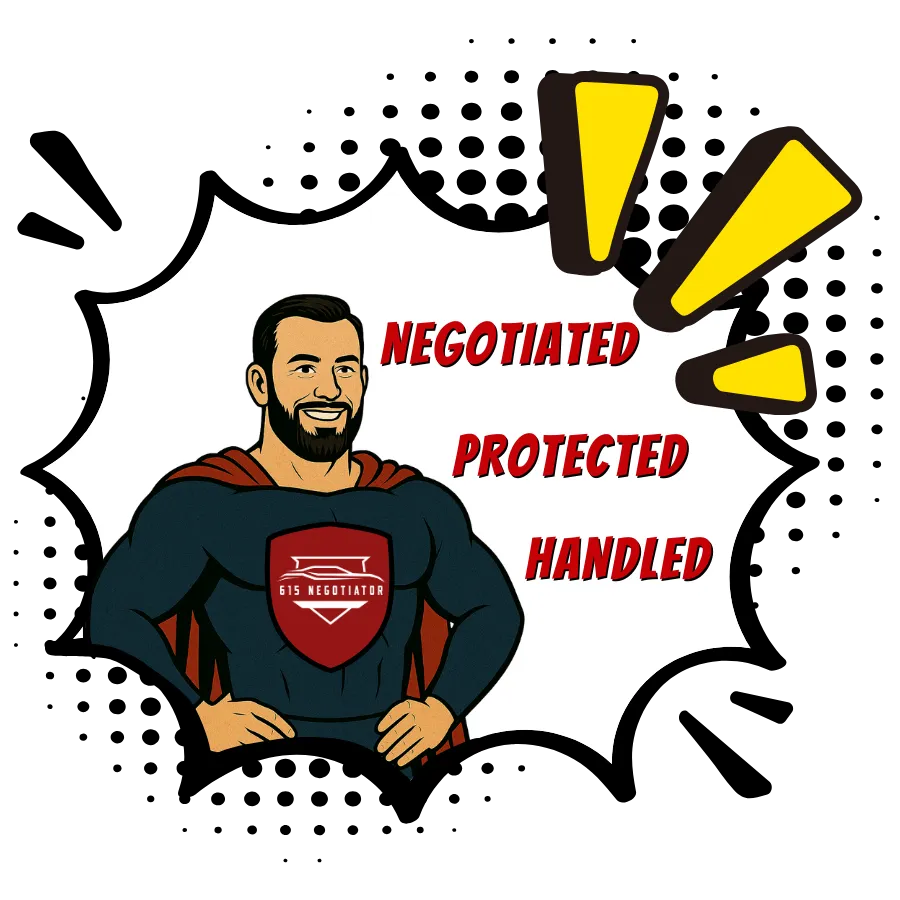 The 615 Negotiator Your Car-Buying Superhero