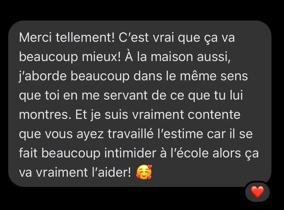 TÉMOIGNAGE 