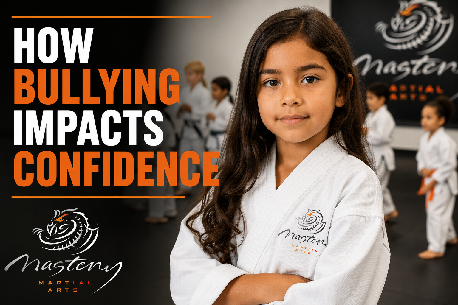 Young Mastery Martial Arts student building confidence, resilience, and self-belief through positive martial arts training.